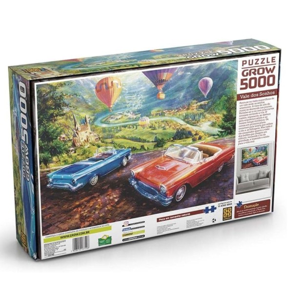 Encontraproduto.com.br - Quebra-cabeça 5000 peças Vale dos Sonhos