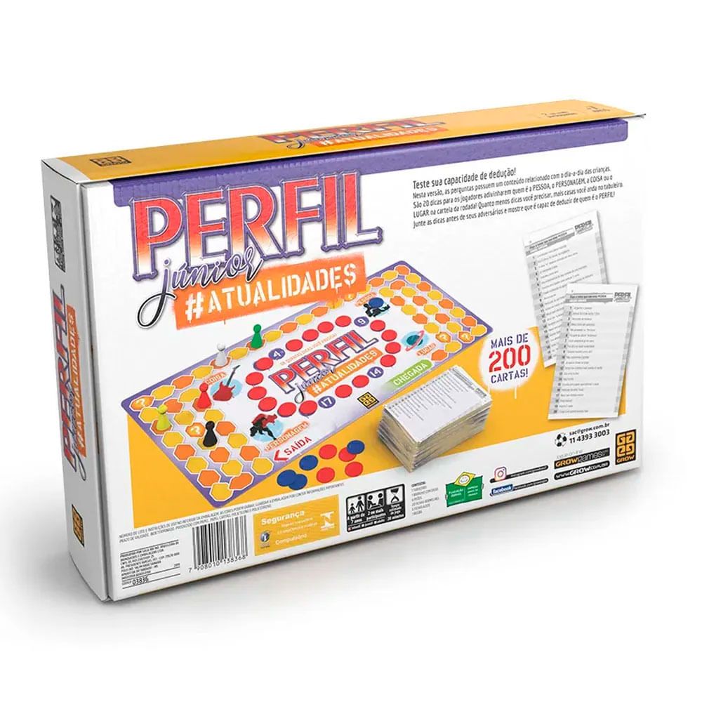 Encontraproduto.com.br - Jogo Perfil Júnior Atualidades Grow