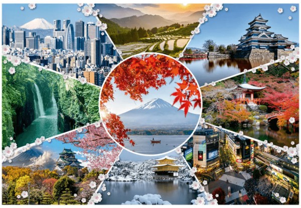 Encontraproduto.com.br - Puzzle 6000 peças Paisagens do Japão