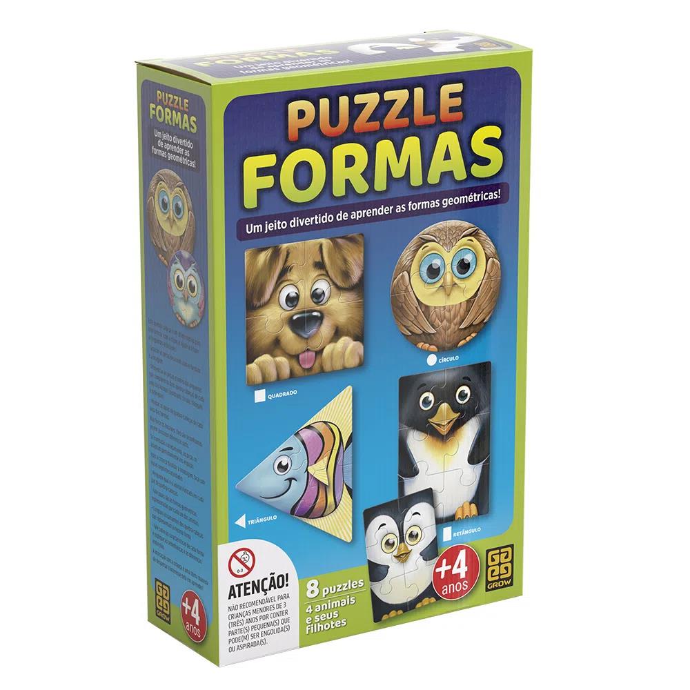 Encontraproduto.com.br - Jogo - Puzzle Forma - 03955 GROW