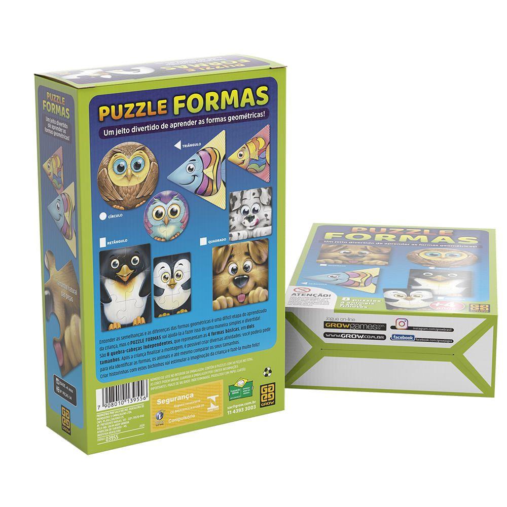 Encontraproduto.com.br - Jogo - Puzzle Forma - 03955 GROW