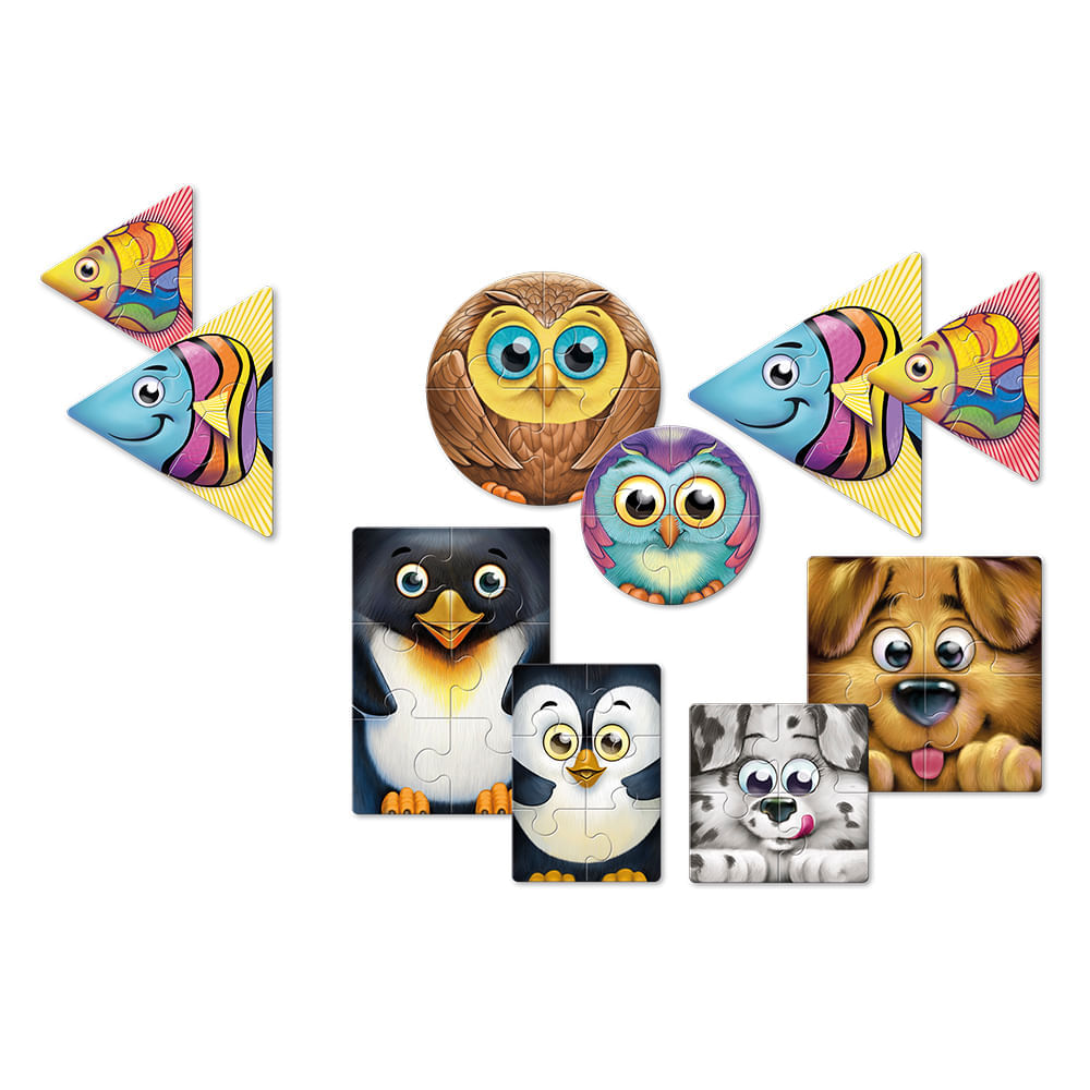 Encontraproduto.com.br - Jogo - Puzzle Forma - 03955 GROW