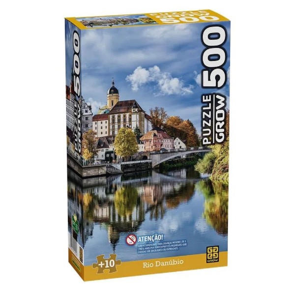 Quebra Cabeça 500 Peças Rio Danubio Grow