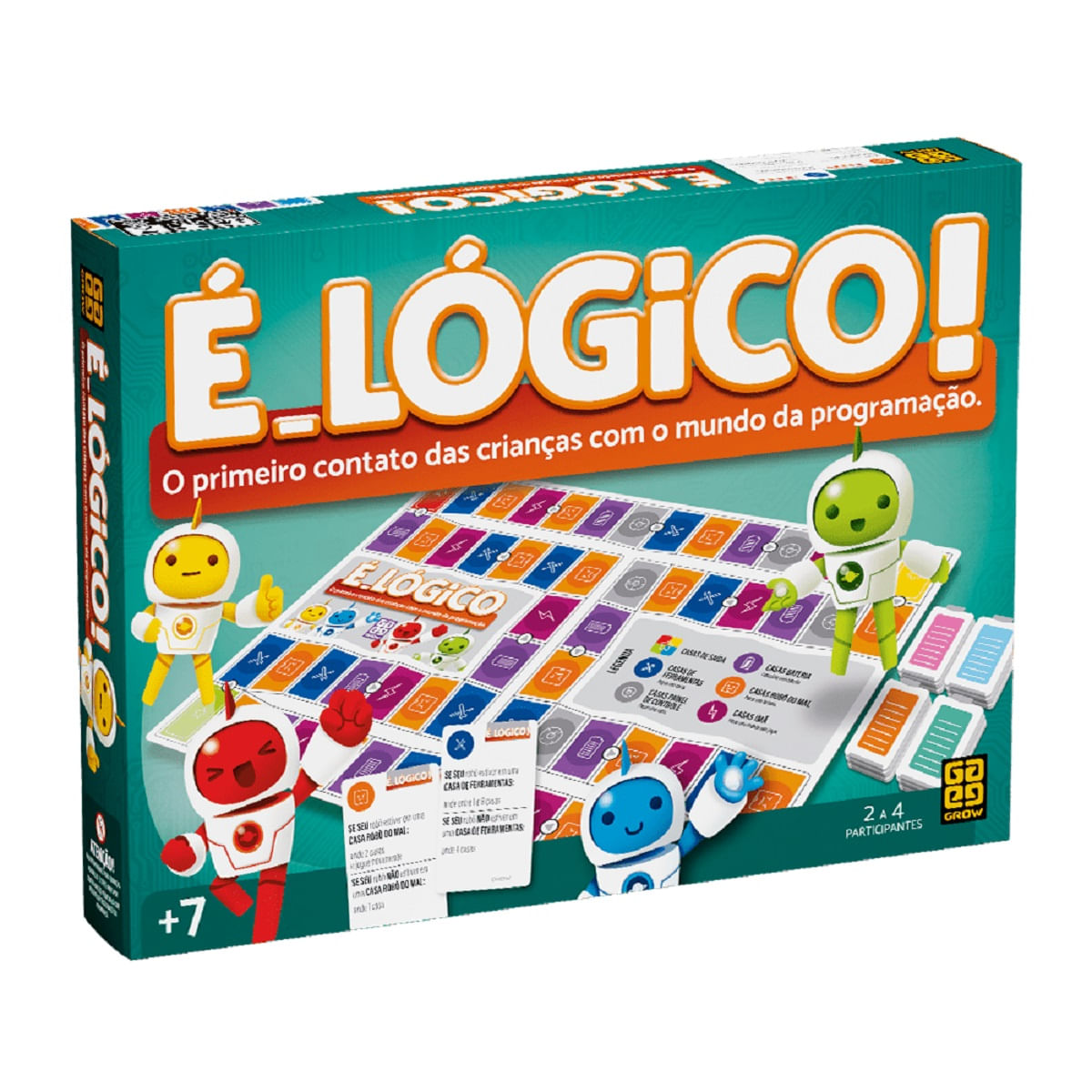 Encontraproduto.com.br - Jogo - E Logico (04280) GROW