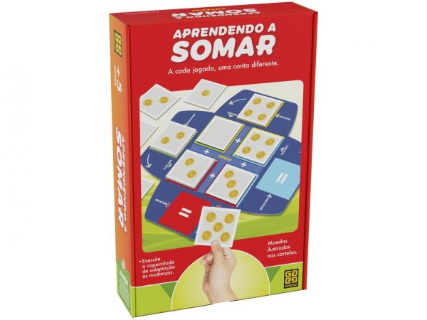 Encontraproduto.com.br - Jogo - Aprendendo a Somar GROW