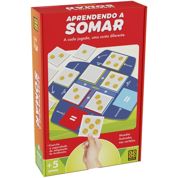 Encontraproduto.com.br - Jogo - Aprendendo a Somar GROW