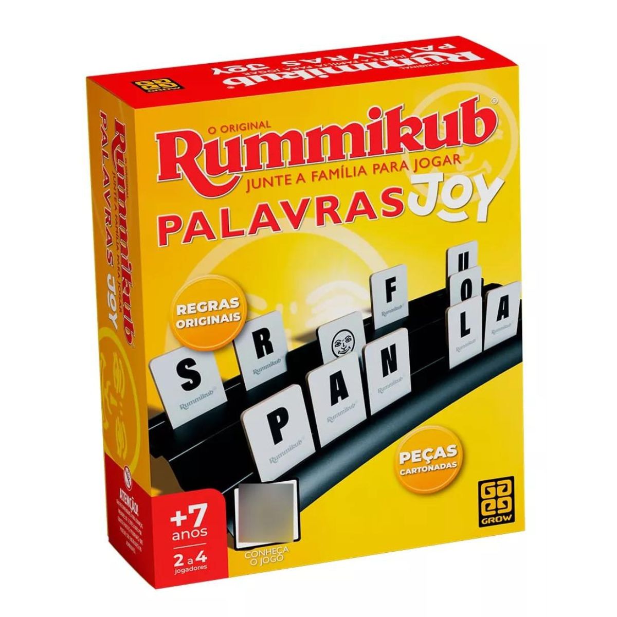 Encontraproduto.com.br - Jogo Rummikub Joy Palavras
