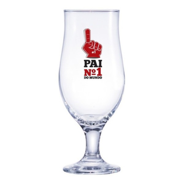 Copo P/ Chopp Royal Pai 330ml em Vidro Ruvolo