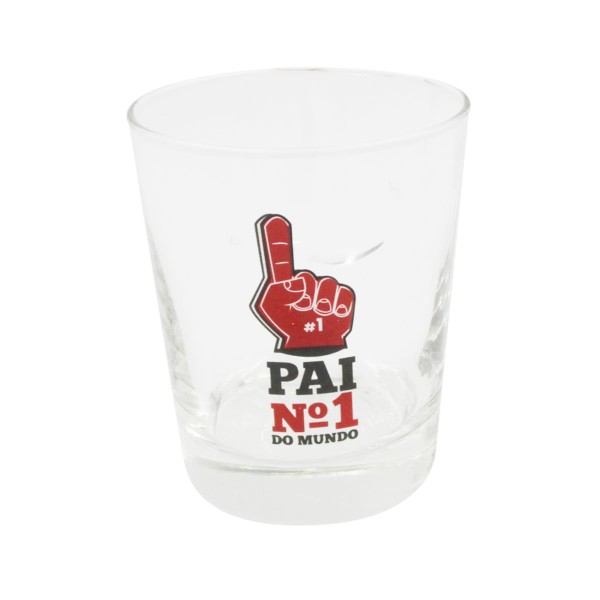 Copo P/ Whisky Pai 320ml em Vidro Ruvolo