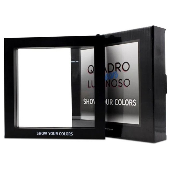 Encontraproduto.com.br - Luminária Quadro Lousa C/3 Canetas Giz Neon