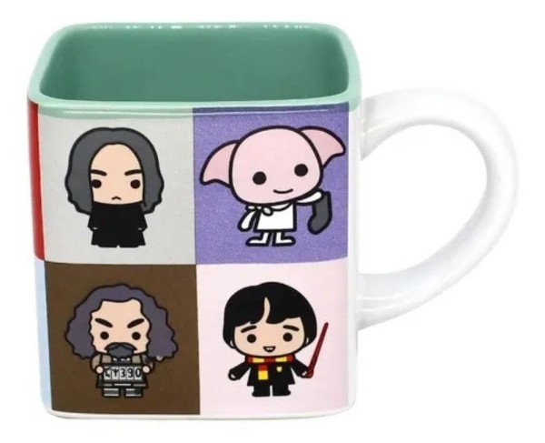 Encontraproduto.com.br - Caneca Quadrada Cubo Crew: Harry Potter