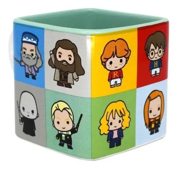 Encontraproduto.com.br - Caneca Quadrada Cubo Crew: Harry Potter