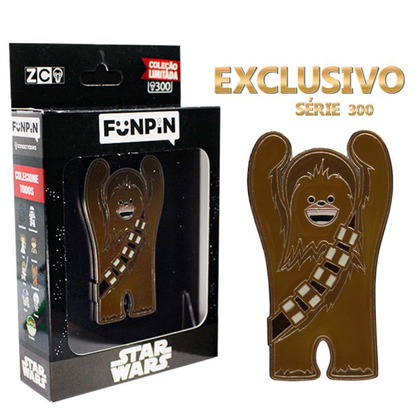 Funpin Colecionável Zona Criativa Star Wars Chewbacca
