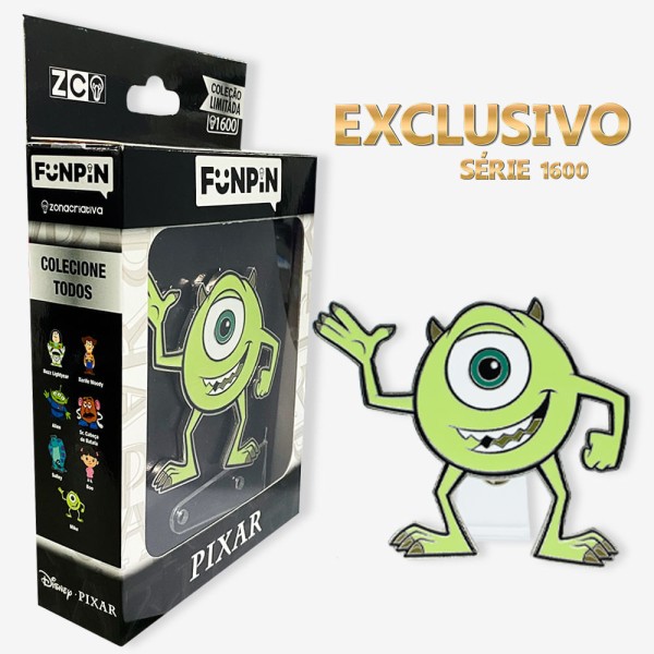 Encontraproduto.com.br - Funpin Mike Wazowski - Disney