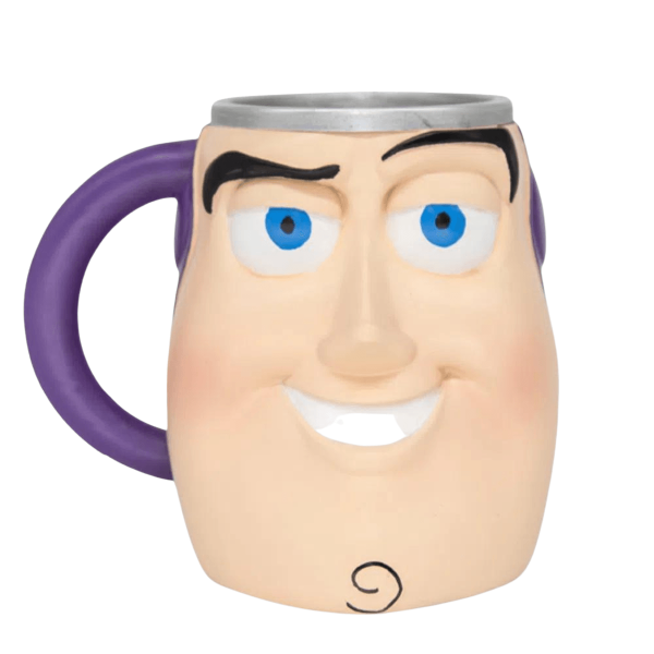 Caneca 3D Buzz Lightyear 250Ml Toy Story Zona Criativa 10024222