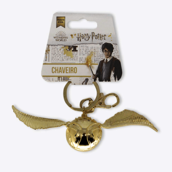 Encontraproduto.com.br - Chaveiro Harry Potter Pomo De Ouro Zona Criativa 10071929
