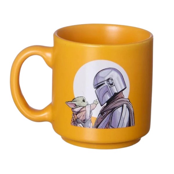 Encontraproduto.com.br - Caneca Mini Tina Star Wars The Mandalorian 100ml Zona Criativa 10024496