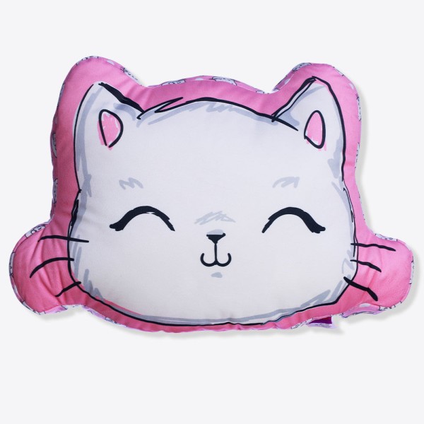 Almofada Formato Gatinho - ZonaCriativa
