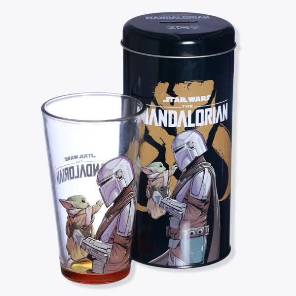 Encontraproduto.com.br - Copo Com Cofre Mandalorian Star Wars Zona Criativa 10024814