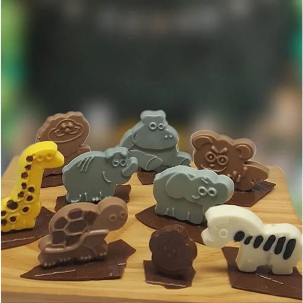 Encontraproduto.com.br - Forma Simples Animais Da Africa Bwb