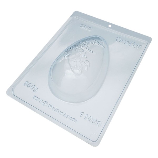 Encontraproduto.com.br - Forma de Acetato com Silicone Ovo Pica Pau Descansando 350g (11008) - BWB