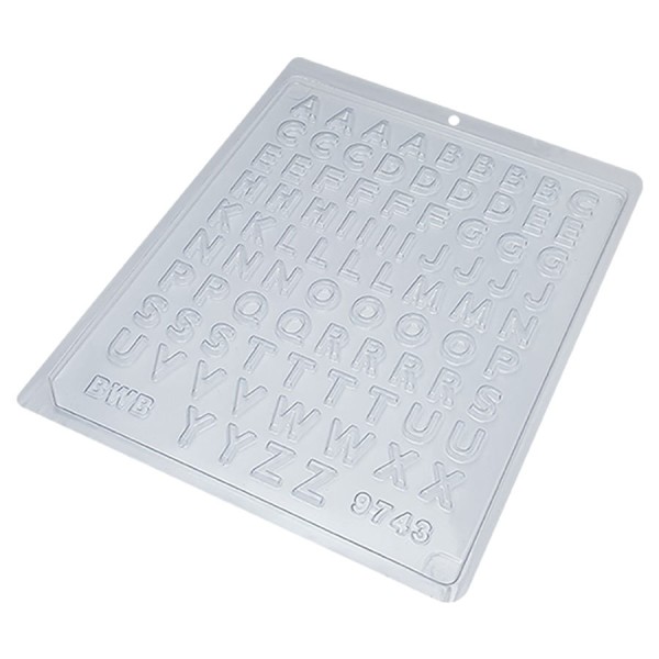 Forma de Acetato Simples Mini Alfabeto (9743) un - BWB