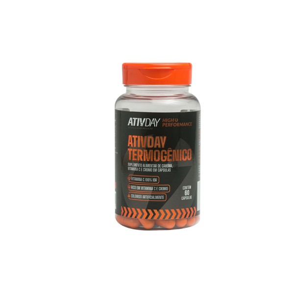 Ativday Termogênico Com 60 Cápsulas