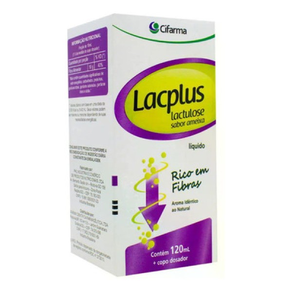 Encontraproduto.com.br - Lacplus Solução Oral Ameixa 120mL