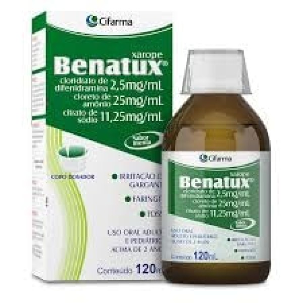 Encontraproduto.com.br - Xarope Benatux 120ml Cifarma