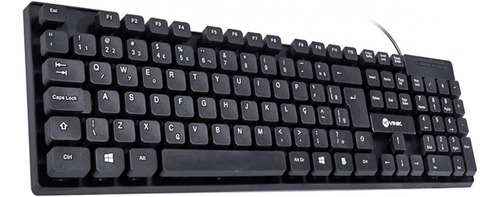 Teclado Usb Dynamic Chocolate Cabo 1.8m Abnt2 Vinik - Dt160