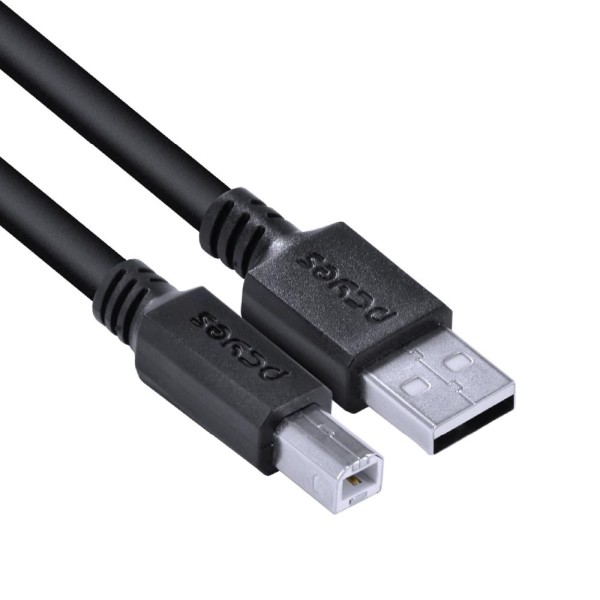 Encontraproduto.com.br - Cabo Impressora Usb 2.0 Macho Para Usb B 3 Metros Pcyes