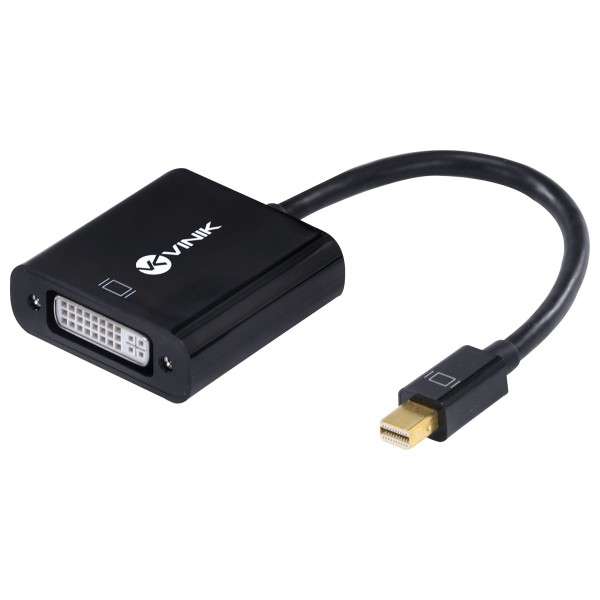 Encontraproduto.com.br - Adaptador Mini Displayport 1.2V X DVI-D Ativo 20CM MDPDVI-A20