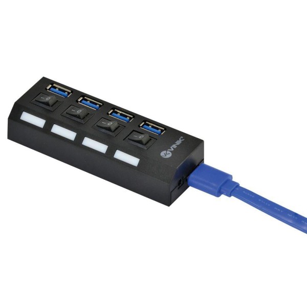 Encontraproduto.com.br - Hub Usb 3.0 4 Portas Com Interruptor Huv-50