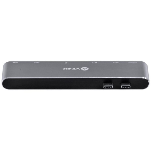 Encontraproduto.com.br - Hub Usb Tipo C Type C 7 Em 2 - 2 Usb 3.0 + Leitor De Cartão Sd Tf + Hdmi 3 + Power Delivery