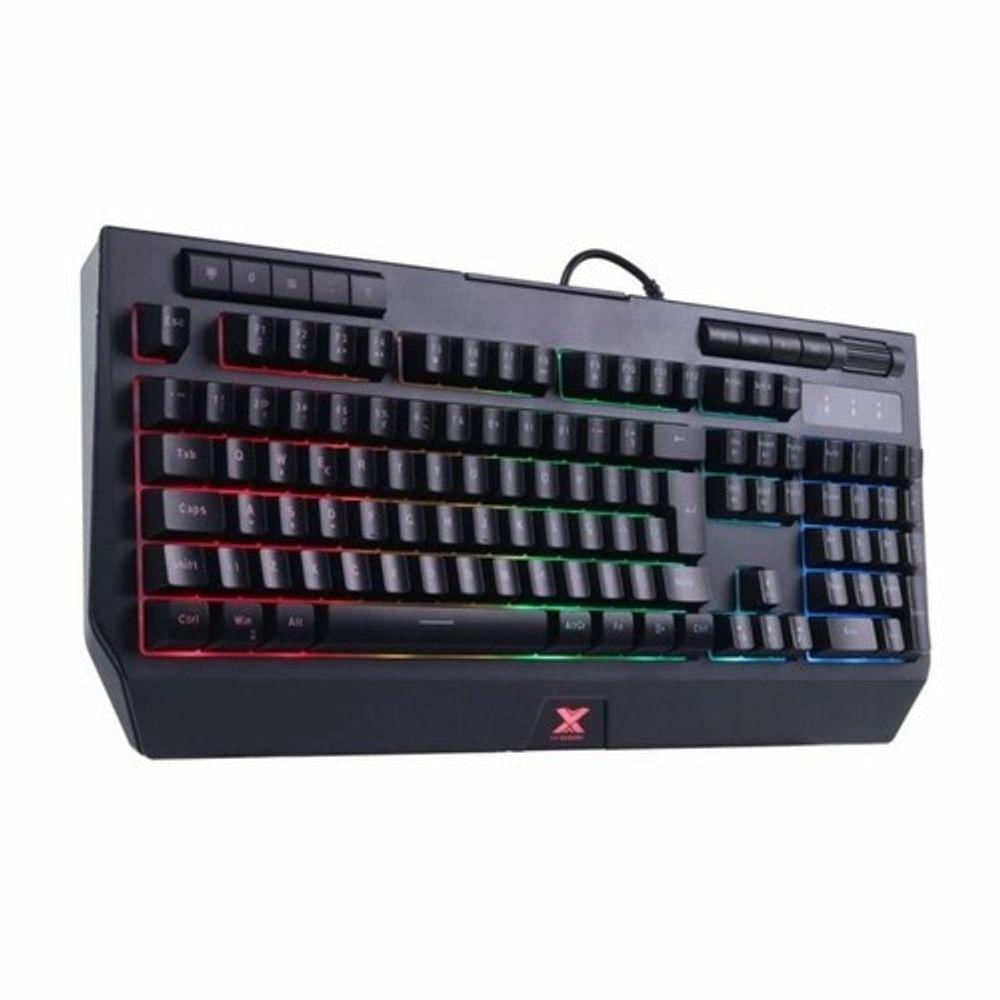 Encontraproduto.com.br - Teclado Gamer Vinik Protector LED Multimídia USB Preto