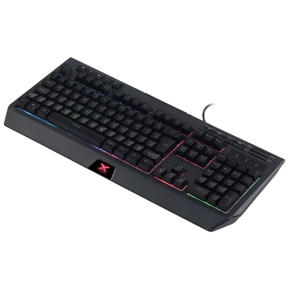 Encontraproduto.com.br - Teclado Gamer Vinik Protector LED Multimídia USB Preto