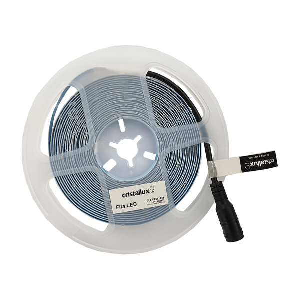 Fita De Led Cristallux 12v 24w Luz Quente 2700k, 5 Metros - 207043