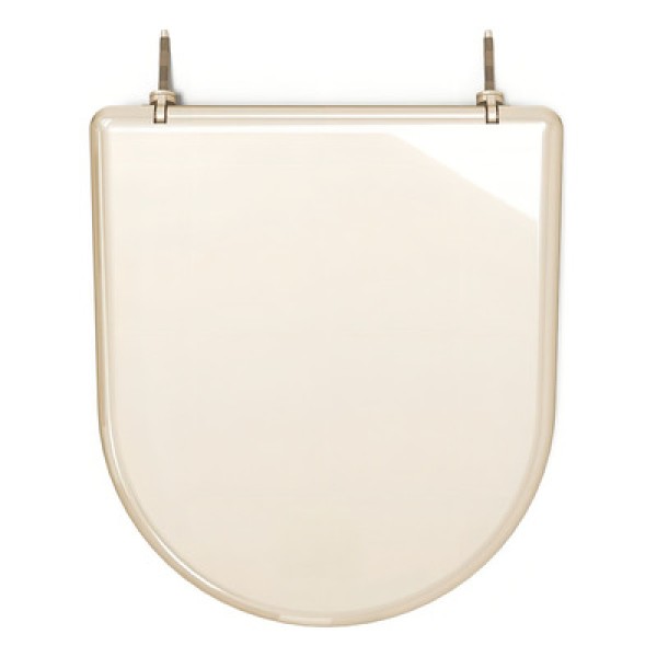 Encontraproduto.com.br - Assento Sanitario Almofadado Economico Oval Preto - Durin