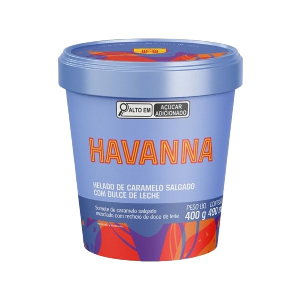 Sorvete Havanna Caramelo Salgado 490ml