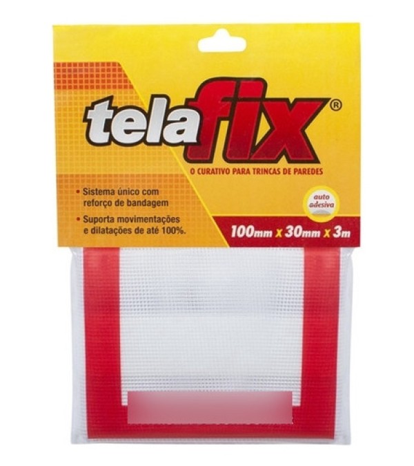 Telafix 100mmX30mmX 3m Auto Adesiva 02.05.04.0001
