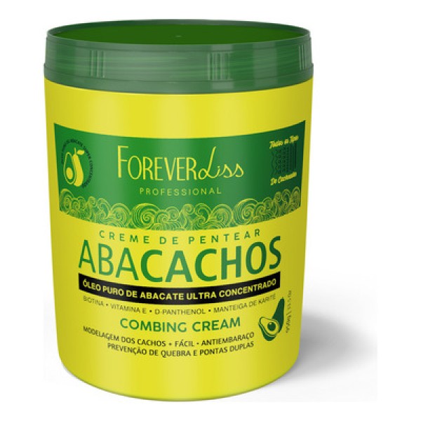 Creme de Pentear para Cacheadas Abacachos 950g Forever Liss
