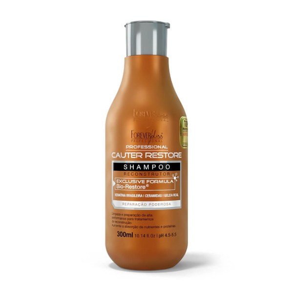 Encontraproduto.com.br - Shampoo Cauterização Cauter Restore Forever Liss 300 ml