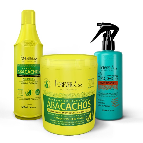 Encontraproduto.com.br - Kit Cachos Pós Praia Forever Liss