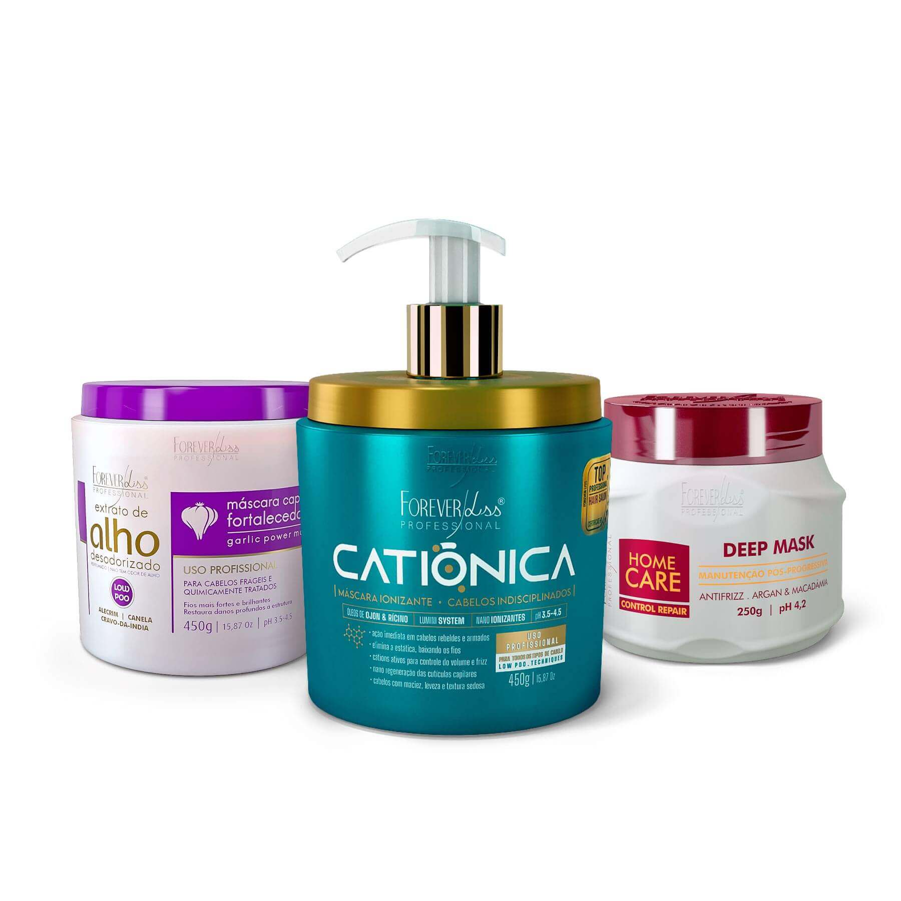 Encontraproduto.com.br - Cronograma Capilar para Cabelos com Progressiva FOREVER LISS