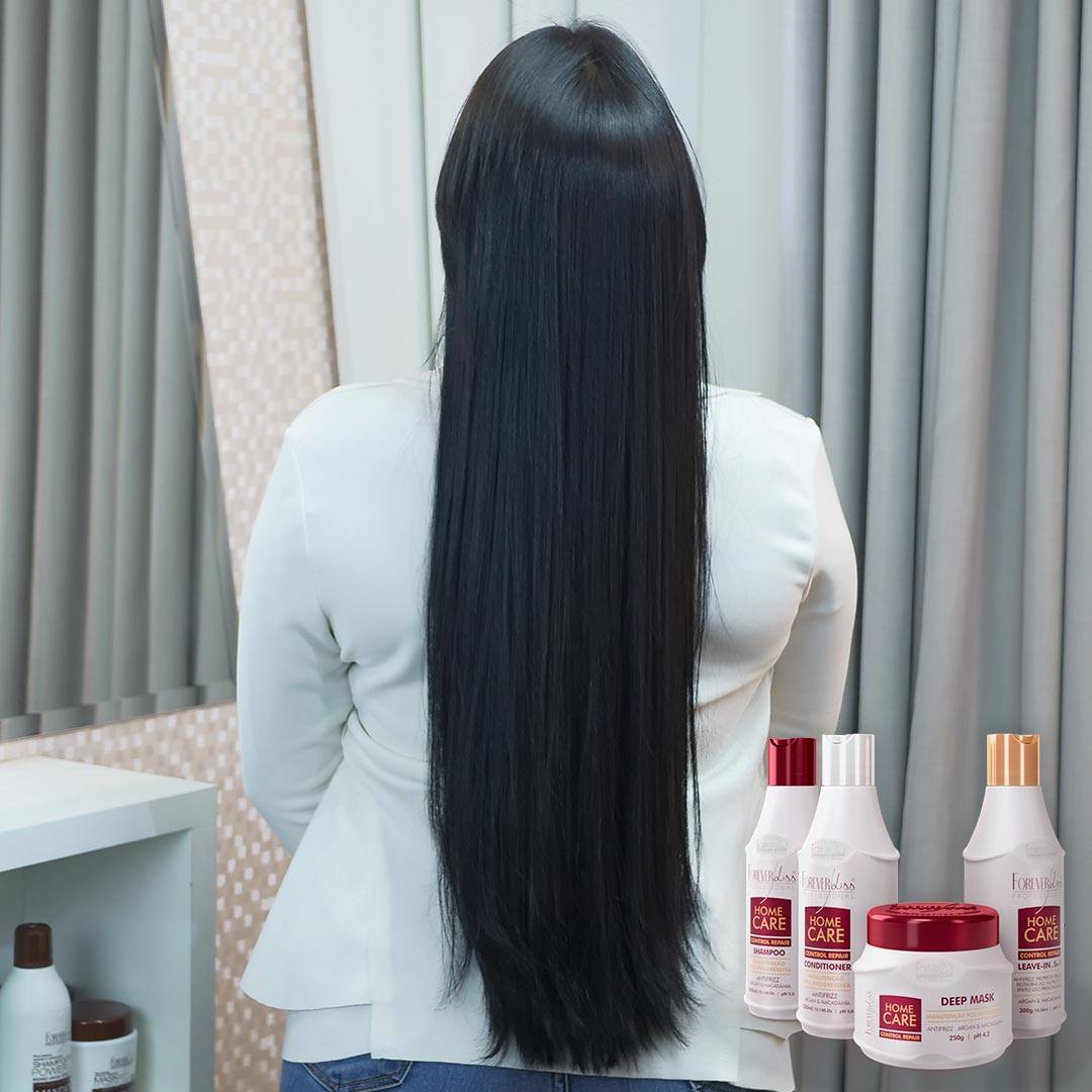 Encontraproduto.com.br - Cronograma Capilar para Cabelos com Progressiva FOREVER LISS