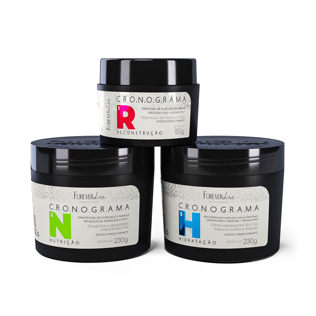 Encontraproduto.com.br - Kit Cronograma Capilar Forever Liss