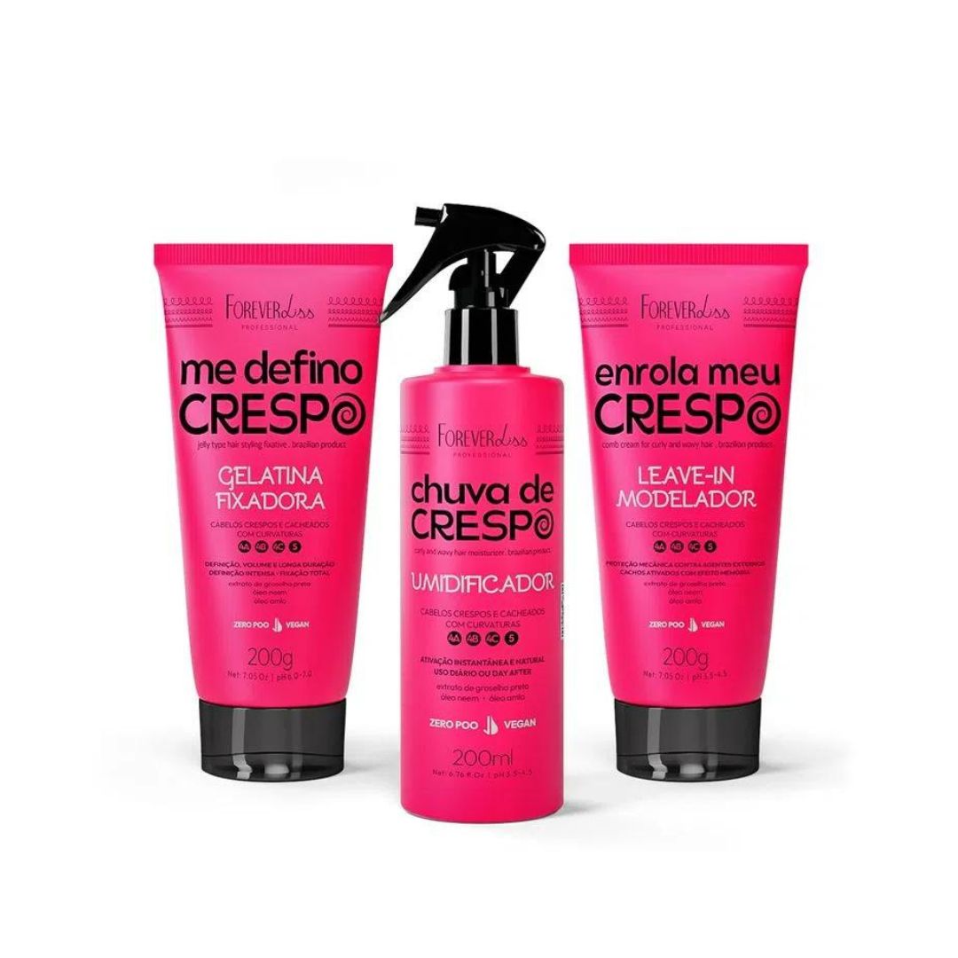 Encontraproduto.com.br - Umidificador Chuva de Crespo Forever Liss