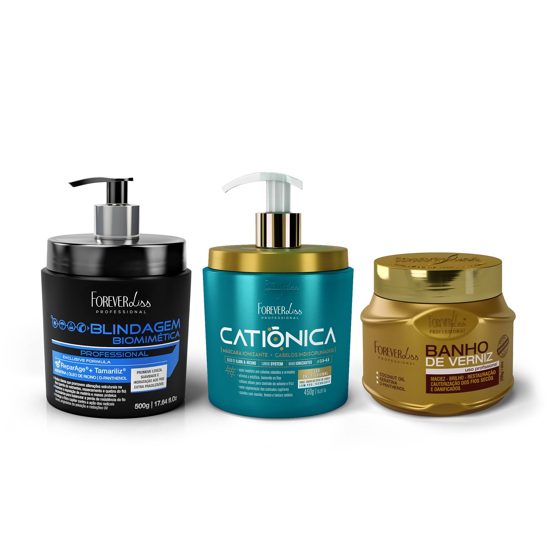 Encontraproduto.com.br - Cronograma Capilar para Cabelos com Progressiva Forever Liss