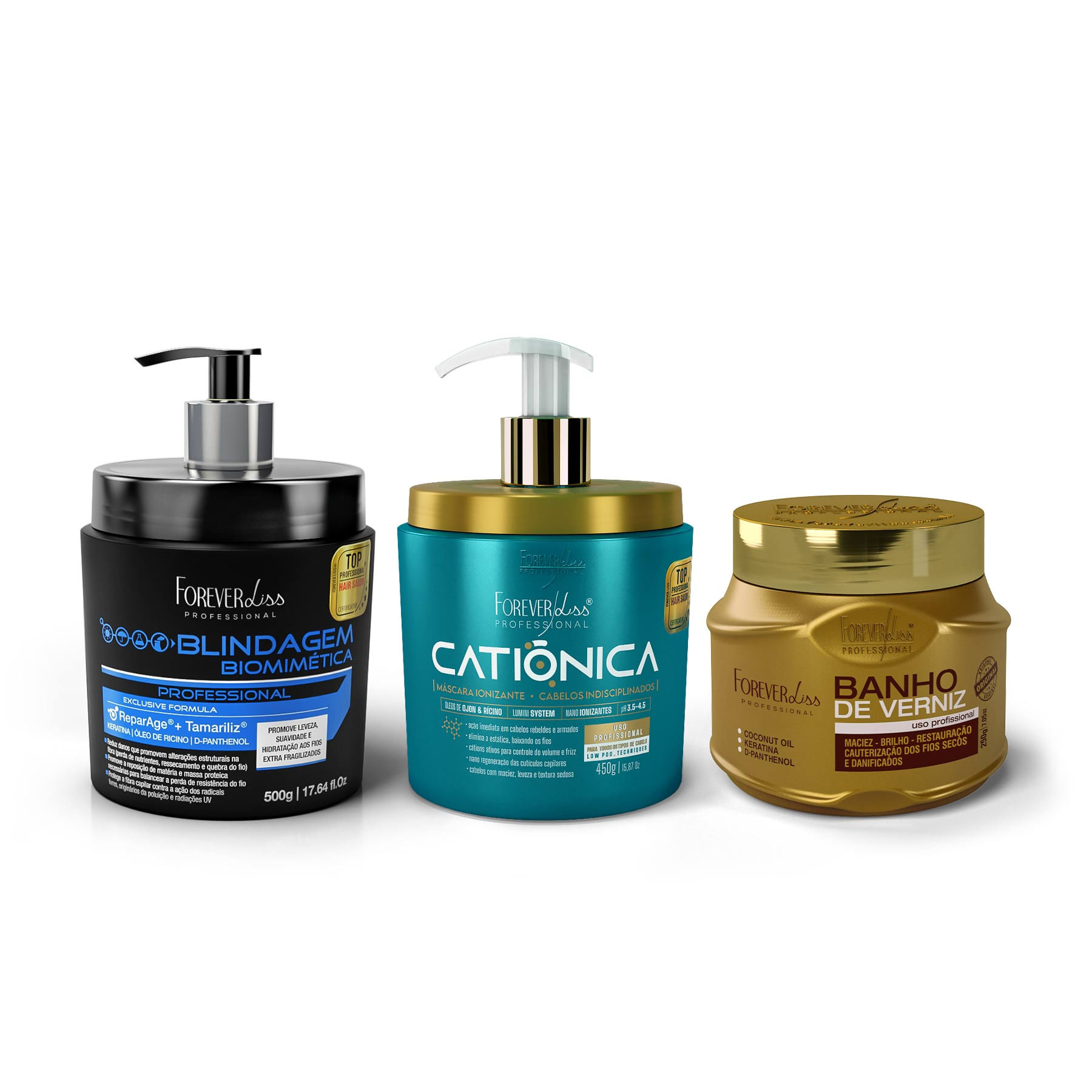 Encontraproduto.com.br - Cronograma Capilar para Cabelos com Progressiva Forever Liss