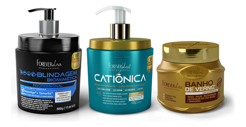 Encontraproduto.com.br - Cronograma Capilar para Cabelos com Progressiva Forever Liss